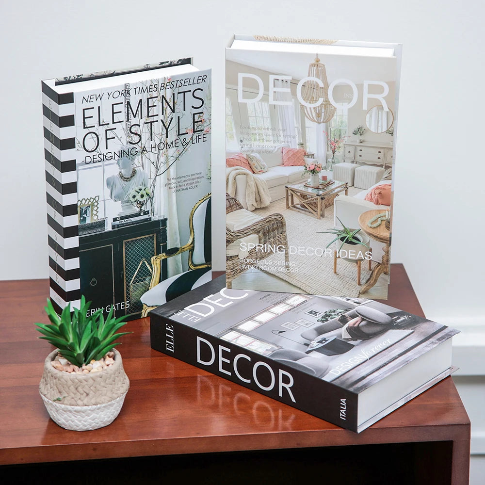 π Luxury Decorative Books
