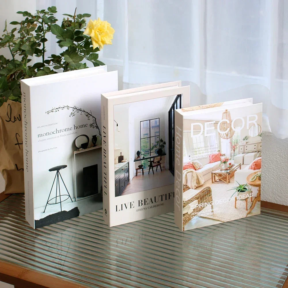 π Luxury Decorative Books