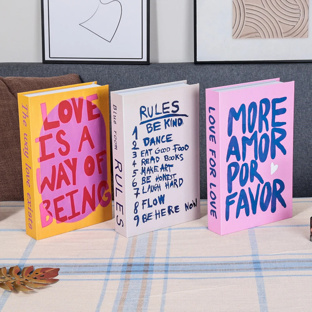 π Luxury Decorative Books