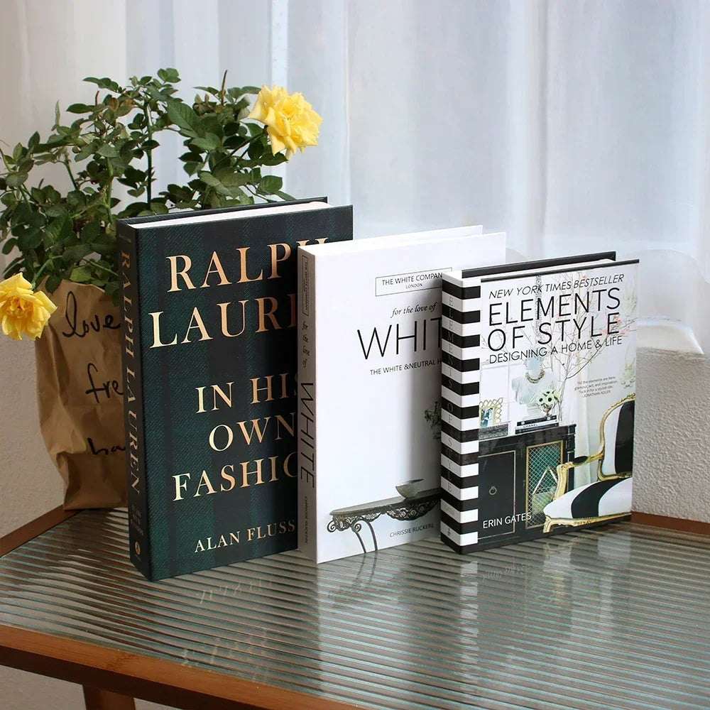 π Luxury Decorative Books