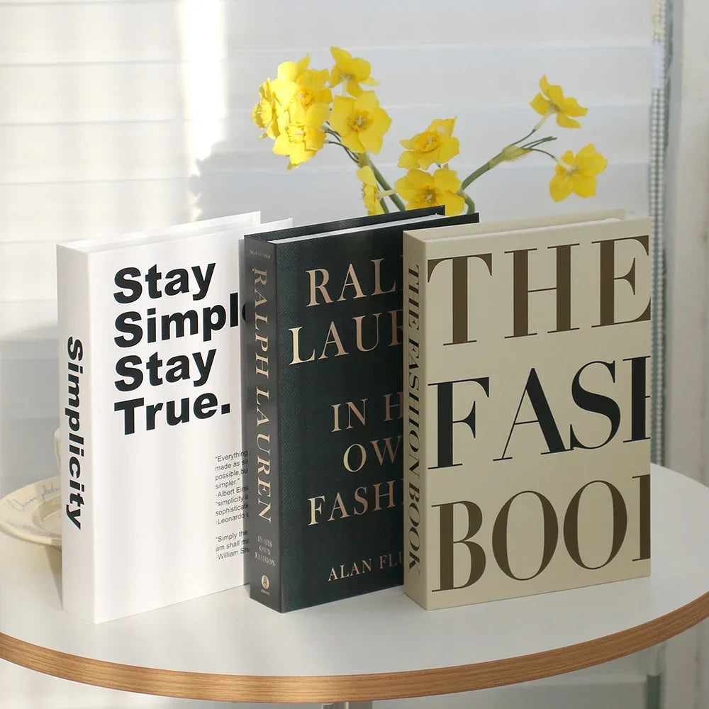 π Luxury Decorative Books