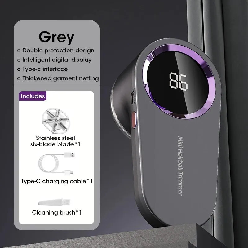 LED Digital Lint Remover