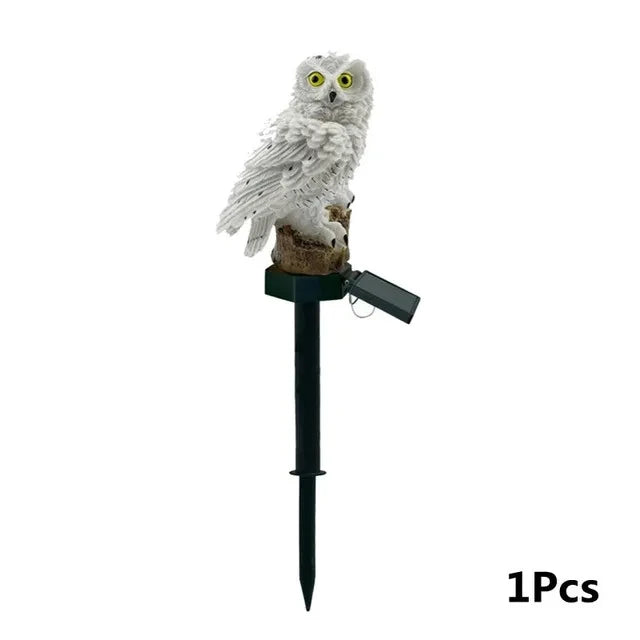 Solar Owl LED Lamp