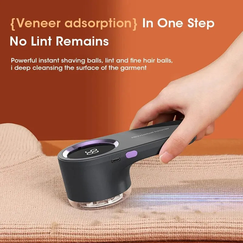 LED Digital Lint Remover