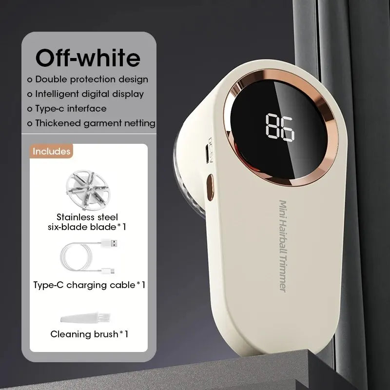 LED Digital Lint Remover