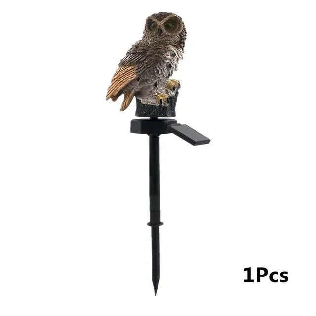 Solar Owl LED Lamp