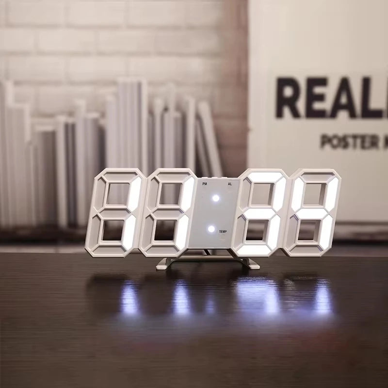 3D LED Digital Clock