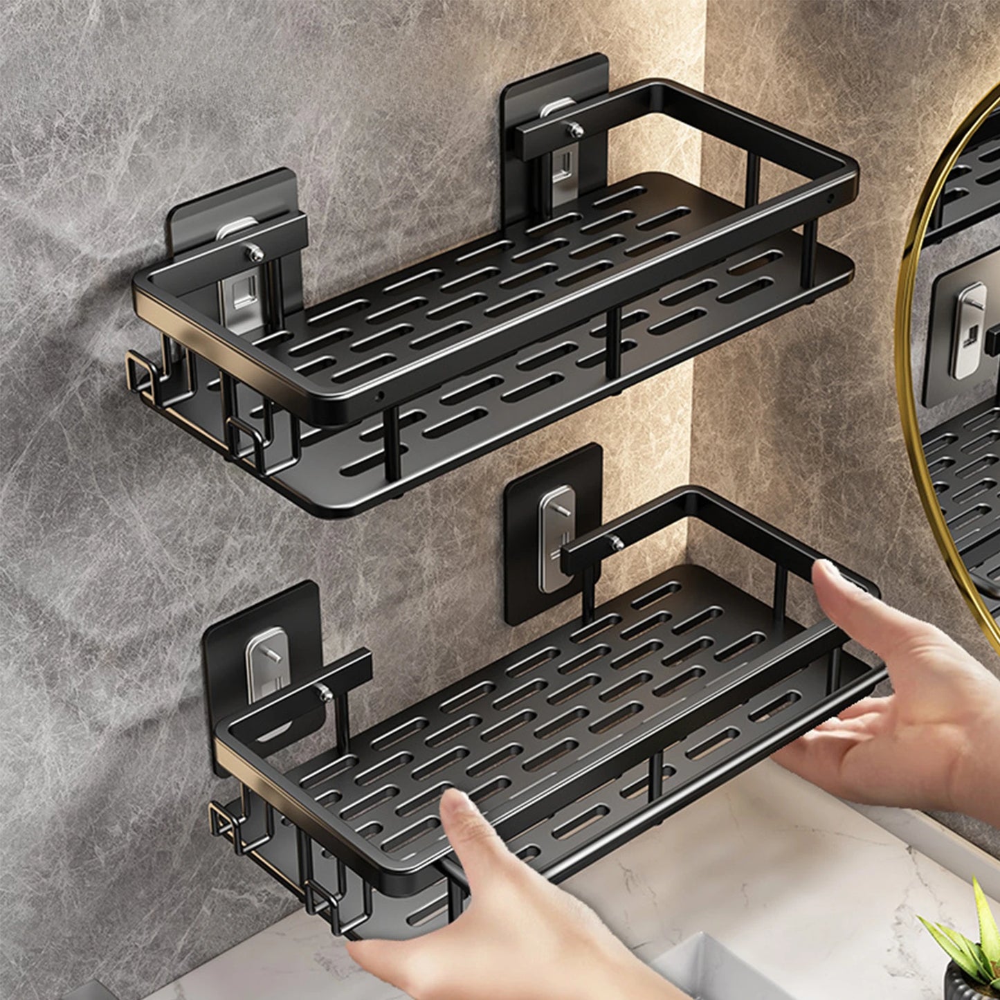Minimalist Bathroom shelf