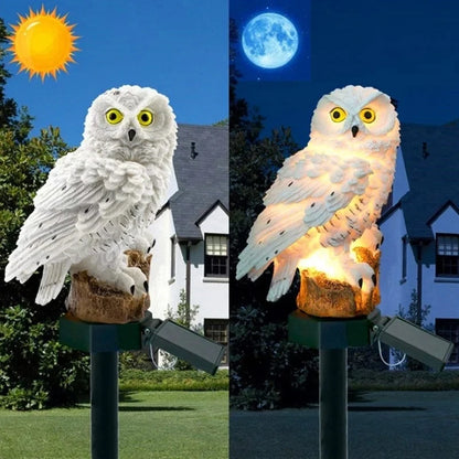 Solar Owl LED Lamp