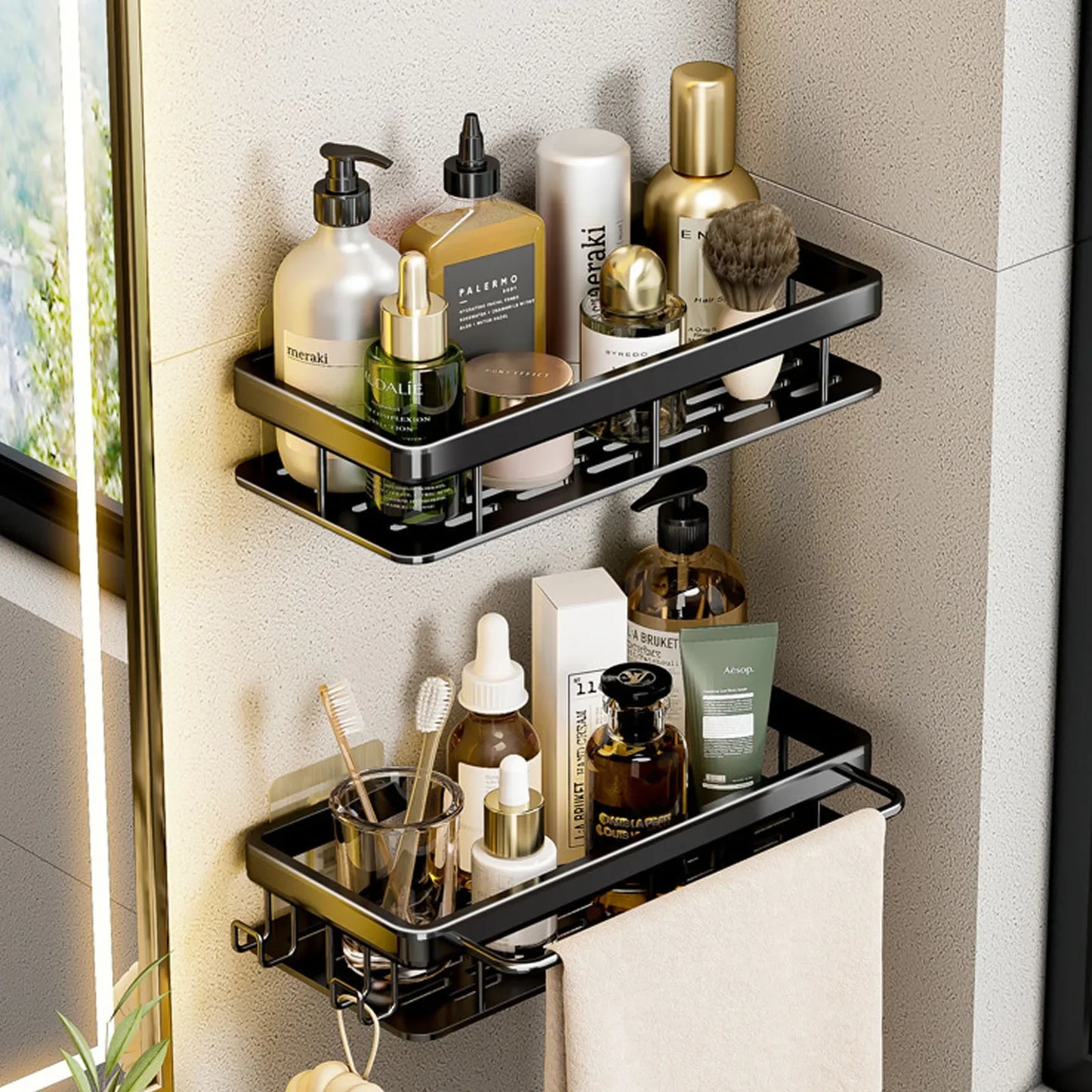 Minimalist Bathroom shelf