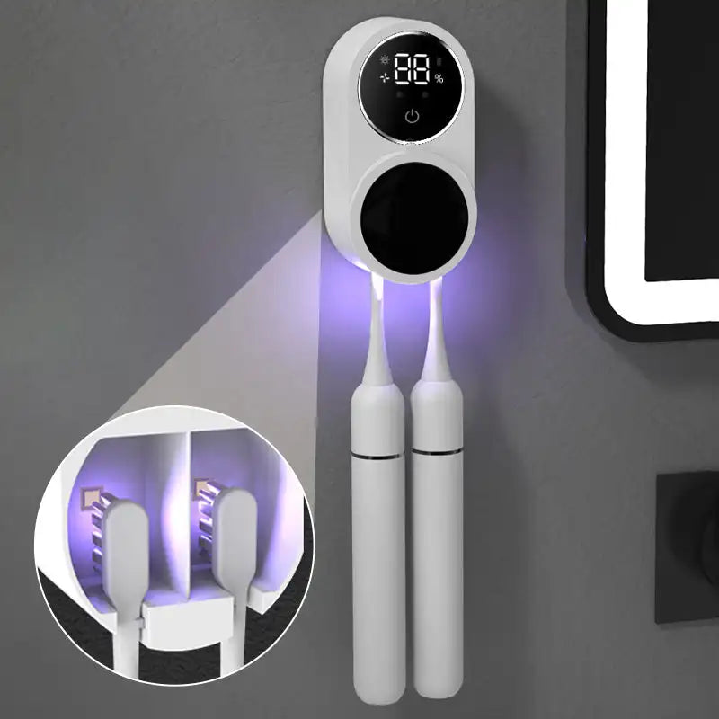 UV Toothbrush Sanitizer & Holder